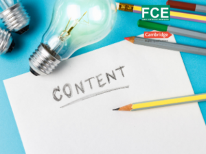 Writing FCE/ B2 examen de Cambrdige